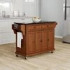 Full Size Solid Black Granite Top Classic Cherry Finish Kitchen Cart - N/A - Kitchen Cart - Wood - Cherry 1 Full Size Solid Black Granite Top Classic Cherry Finish Kitchen Cart - N/A - Kitchen Cart - Wood - Cherry -Gourmet Interiors 31027136 4824 465b a996 e6afde291f39