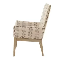 Natural Rika High Back Dining Armchair (Set Of 2) -Gourmet Interiors 350e2ac8 6252 45f1 ae9c 886b8ccf82be