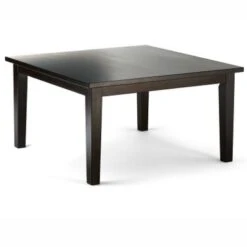 WYNDENHALL Colburn SOLID HARDWOOD And Rubberwood Contemporary Dining Table - 66 W X 40 D X 30 H - Java Brown -Gourmet Interiors 3627a0f2 f980 44ee 8b75 62d8194530c5