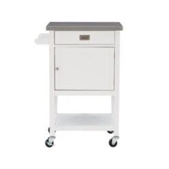 Schley Apartment Cart White -Gourmet Interiors 3637b11e adfe 4de9 b5a8 50b8042d1f2b