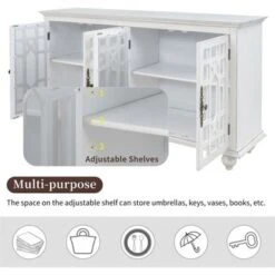 Merax 4 Acrylic Doors Sideboard With Adjustable Height Shelves - Black 35 Merax 4 Acrylic Doors Sideboard With Adjustable Height Shelves - Black -Gourmet Interiors 3709a7ea 35ad 4d85 851f b78099a56897