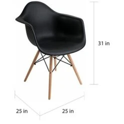 Porch & Den Old Weir Mid-Century Wood Eiffel Base/ Bucket Dining Chair (Set Of 4) - Green -Gourmet Interiors 39f05ac7 511e 48c8 92c5 6f03f12988a6