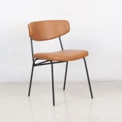 (Set Of 2) Ingrid Modern Faux Leather Dining Chair - Gray -Gourmet Interiors 3a334746 5d75 453d 9869 bd6411f5edaf