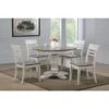 The Gray Barn Avalon 5-piece Contemporary Dining Set In Stormy White And Ash - Round - 6 -Gourmet Interiors 3ad15e03 2576 4cc7 8e44 789e5b0635fd