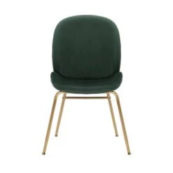 Porthos Home Cace Velvet Gold Leg Dining Chair - Blue -Gourmet Interiors 3c3b1461 f766 49cf a67e 7237eb901d5a