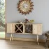 Carson Carrington Shorewood Mid-Century Modern Wood Sideboard - Natural Finish -Gourmet Interiors 3ca3ea1a 0a8e 4e11 ad53 817d15072930