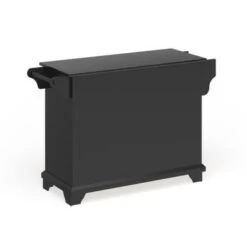 Lafayette Granite Top Kitchen Island In Black Finish - N/A - Stationary - Black - Granite -Gourmet Interiors 3cb8a162 817c 4ecc b55c 7faab73804f0