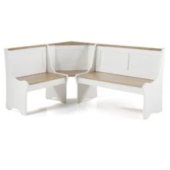 The Gray Barn Hillcrest 3-Piece Storage Nook - Black/Walnut -Gourmet Interiors 3d427e7b 816c 49d4 9b96 b325bda416a6