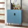 Simple Living Fulton Channel Front Buffet/Sideboard - Blue