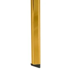 LeisureMod Markley Modern Leather Dining Chair With Gold Legs Set Of 4 - Charcoal Black -Gourmet Interiors 3f9fda6b b105 460e 80f7 1ca9c2264111