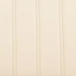 Renee 30" Swivel Cream Faux Leather And Walnut Wood Bar Stool -Gourmet Interiors 4007c806 e37c 415b bab6 c51a21d2f589