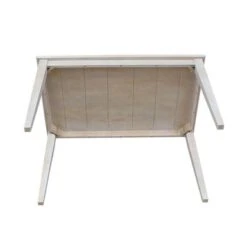 The Gray Barn Fairy Glen Solid Wood Fixed Top Table With Shaker Legs - Weathered Gray -Gourmet Interiors 4164bc4b 4a9e 4d20 a1d4 710ef196f46b