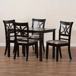 Copper Grove Aileur 5-piece Dining Set - Beige -Gourmet Interiors 416cd0ae 9252 40db 89a9 de72d25de1ec