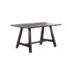 Rubber Wood Dining Table In Dark Grey - Counter Height -Gourmet Interiors 421abe96 32cf 4c02 ad03 589bc3aab8b8