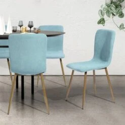 Carson Carrington Upholstered Dining Chair Golden Leg (Set Of 4) - Dark Grey 37 Carson Carrington Upholstered Dining Chair Golden Leg (Set Of 4) - Dark Grey -Gourmet Interiors 423d6f4a bb74 4fa5 bbf2 a73aa15fa7f0