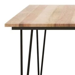 WYNDENHALL Moreno Industrial Mango Wood Dining Table - 42 Inches Wide -Gourmet Interiors 434bfbc5 03ea 4bed 8348 0644365bca1b