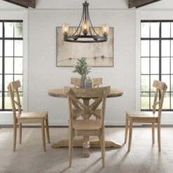 The Gray Barn Whistle Stop Round Standard Height Dining Table - Beach 19 The Gray Barn Whistle Stop Round Standard Height Dining Table - Beach -Gourmet Interiors 459f8ee3 692c 4c9d 947d 09691d477dfe
