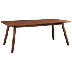 Kirkwood American Walnut Mid Century 77-inch Dining Table - Walnut