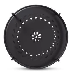 Baxton Studio Dallan Modern Industrial Metal 2-Tier Kitchen Cart - White -Gourmet Interiors 47b1d991 962e 4275 8753 710e443ba66d