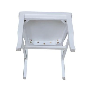 Double XX Solid Wood Chairs - Set Of Two - Black 10 Double XX Solid Wood Chairs - Set Of Two - Black - Image 8