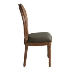Stella Oval Back Chair - Linen -Gourmet Interiors 494ebfe7 efca 4092 bb6d fbc05769062a