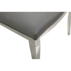 Somette Juliet Tall Rolled Back Side Chair, Set Of 2 - Grey -Gourmet Interiors 4b7067ce 3305 42cf b538 071a3d332bdd