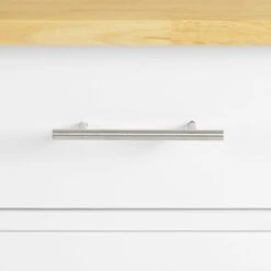 Savannah Wood Top Compact Kitchen Island/Cart - 37"H X 22.25"W X 15.75"D - Kitchen Cart - Wood - White 29 Savannah Wood Top Compact Kitchen Island/Cart - 37"H X 22.25"W X 15.75"D - Kitchen Cart - Wood - White -Gourmet Interiors 4b7ddabd 59e7 43ae 92b1 b29ab5e6431a