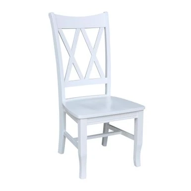 Double XX Solid Wood Chairs - Set Of Two - Black 7 Double XX Solid Wood Chairs - Set Of Two - Black - Image 5