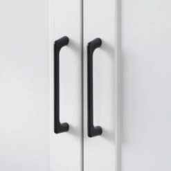 Simple Living Lawrence Tall Pantry Cabinet - Charcoal Grey -Gourmet Interiors 4d12d237 0e86 4c83 8770 3e7a0746d0e8