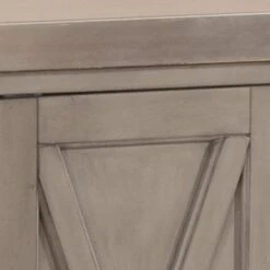 Hillsdale Brigham Kitchen Island In Gray With Stainless Steel Top - 36.25H X 48W X 18D - Portable 19 Hillsdale Brigham Kitchen Island In Gray With Stainless Steel Top - 36.25H X 48W X 18D - Portable -Gourmet Interiors 4d34bd0c 2ae6 4e35 99ed 2118f086a8ff