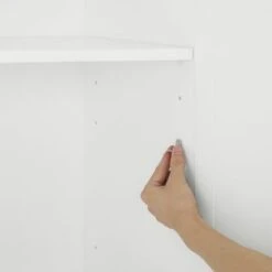 Stanton 2Pc Glass Door Pantry Set - 14.5"x47.5"x78" - White -Gourmet Interiors 4d70967a 8687 4671 923a 192038b7e34e