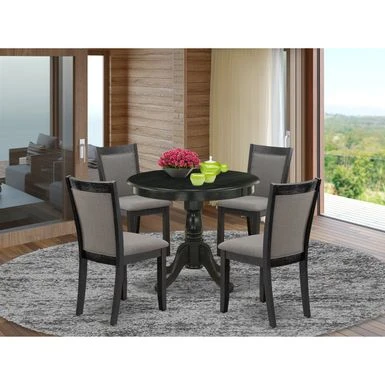 Dining Table Set Contains A Wooden Dining Table And Dining Chairs With Linen Fabric Seat (Pieces Option) - ANMZ3-AB6-06 16 Dining Table Set Contains A Wooden Dining Table And Dining Chairs With Linen Fabric Seat (Pieces Option) - ANMZ3-AB6-06 - Image 14