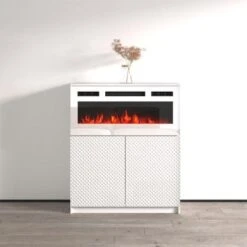 Carla 01 WH-EF Electric Fireplace Sideboard - Black 29 Carla 01 WH-EF Electric Fireplace Sideboard - Black -Gourmet Interiors 4fa7cef3 edb0 43f9 a194 f2116d861207