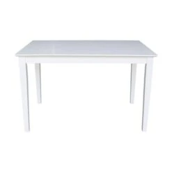 The Gray Barn Fairy Glen Solid Wood Fixed Top Table With Shaker Legs - Weathered Gray -Gourmet Interiors 5023c269 99a7 4ddb b769 b3c8a094591a