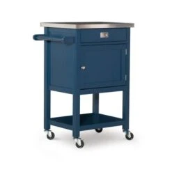 Schley Apartment Cart Navy 21 Schley Apartment Cart Navy -Gourmet Interiors 502b9e94 d99d 4533 b8ac ac0993ce6226