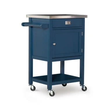 Schley Apartment Cart Navy 7 Schley Apartment Cart Navy - Image 5