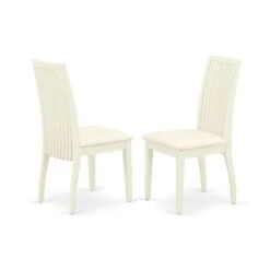 Wooden Dining Table Set - Butterfly Leaf Kitchen Dining Table And Dining Chairs (Color, Pieces & Seat Type Options) - NOIP5-LWH-W 27 Wooden Dining Table Set - Butterfly Leaf Kitchen Dining Table And Dining Chairs (Color, Pieces & Seat Type Options) - NOIP5-LWH-W -Gourmet Interiors 50408293 0d0b 4623 9a6a 76a994319af5