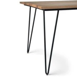 WYNDENHALL Moreno Industrial Mango Wood Dining Table - 42 Inches Wide -Gourmet Interiors 5074ec55 3a29 42bf 8e03 e547cc5ac754