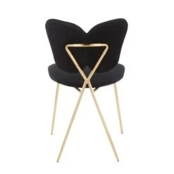Madeline Chair In Velvet & Gold Metal - Set Of 2 - N/A - Blush Pink -Gourmet Interiors 50ce3be1 a4a6 4ae0 8cf3 9dd9ebaaf280