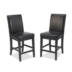 The Gray Barn Firebranch 3-pc. Distressed Black Kitchen Island Set - With Seating - Black - Granite -Gourmet Interiors 513759a5 b0ba 4000 b307 f206e1fa3696