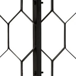 Solange Concrete And Black Metal Rectangular Dining Table - Grey & Black -Gourmet Interiors 52384bae 32b8 4621 a07d 6c677362916c