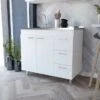 Boahaus Balve Base Cabinet (White) - White