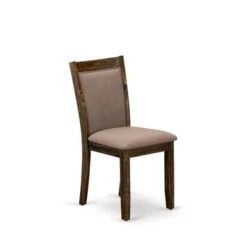 East West Furniture Dining Room Table Set - Dining Chairs And 1 Modern Dining Table (Pieces Option) - V796MZ748-5 -Gourmet Interiors 53141479 e8a8 4d3d a4e2 f807ced2f02a