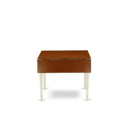 East West Furniture Dining Set-Small Dining Table- Wood Dining Chairs With Solid Wood Seat (Number Of Chairs Option) - MZDA3-WHI-W 29 East West Furniture Dining Set-Small Dining Table- Wood Dining Chairs With Solid Wood Seat (Number Of Chairs Option) - MZDA3-WHI-W -Gourmet Interiors 543ee66e c23c 43c1 8589 47eebdffacec