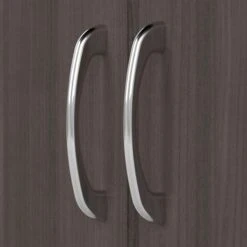 Cabot Small Entryway Cabinet With Doors By Bush Furniture - Ash Gray -Gourmet Interiors 547496a2 4e8c 4a5d 9f06 999e2d881ad9