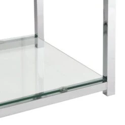 Bar&Serving Cart With Glass Holder And Wine Rack, 3-Tier Kitchen Trolley With Tempered Glass Shelves And Chrome-Finished - Brown 30 Bar&Serving Cart With Glass Holder And Wine Rack, 3-Tier Kitchen Trolley With Tempered Glass Shelves And Chrome-Finished - Brown -Gourmet Interiors 58a63648 1966 40dd a6f5 bc854fae3001