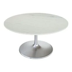 Declaration Dining Table 48" White & Silver - 59.1 -Gourmet Interiors 58bdc069 5269 4346 ae05 ef2f6d7f0a2c