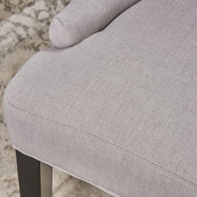 Cheney Contemporary Tufted Dining Chairs (Set Of 2) By Christopher Knight Home - 21.50" L X 25.00" W X 36.00" H - Deep Red/Dark Brown 6 Cheney Contemporary Tufted Dining Chairs (Set Of 2) By Christopher Knight Home - 21.50" L X 25.00" W X 36.00" H - Deep Red/Dark Brown - Image 4