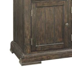 Transitional Wood And Metal Server With Drawers, Brown - Brown 11 Transitional Wood And Metal Server With Drawers, Brown - Brown -Gourmet Interiors 598d50dc a53c 40ee b1c8 3f37d9cb38dc