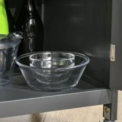 HOMCOM Utility Kitchen Cart, Rolling Kitchen Island Storage Trolley - White 29 HOMCOM Utility Kitchen Cart, Rolling Kitchen Island Storage Trolley - White -Gourmet Interiors 5a6dcbae 31af 40f5 b64a 3da9cb3b985d